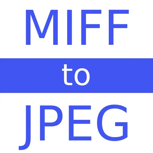 MIFF to JPEG