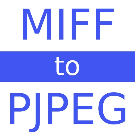 MIFF to PJPEG