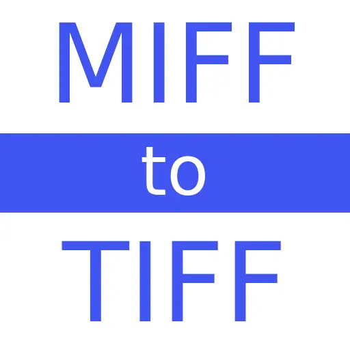 MIFF to TIFF