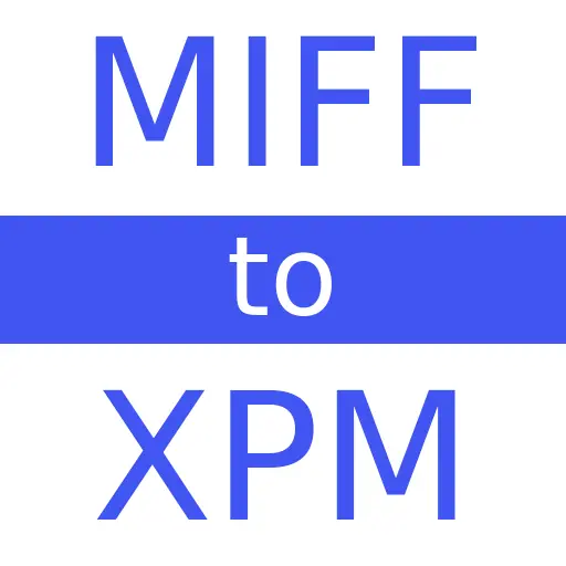 MIFF to XPM