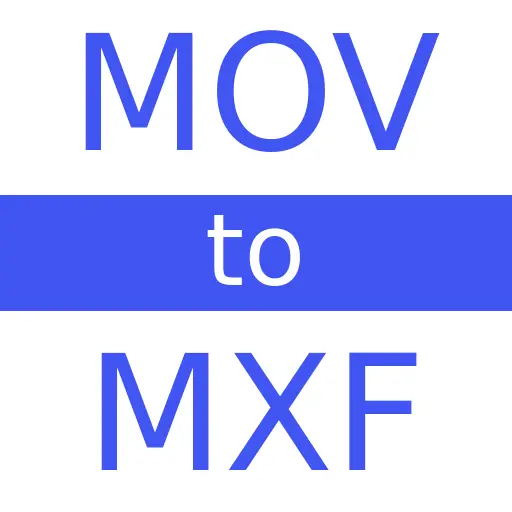 MOV to MXF