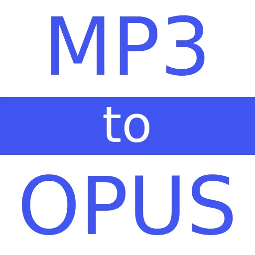 MP3 to OPUS