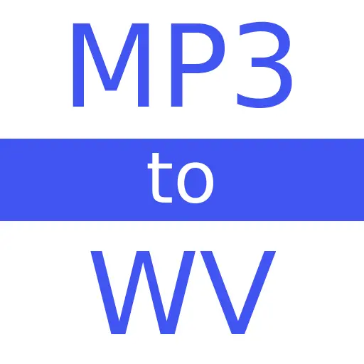 MP3 to WV