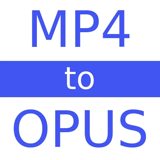 MP4 to OPUS