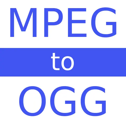MPEG to OGG