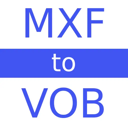 MXF to VOB