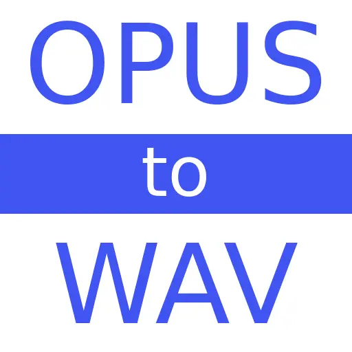 OPUS to WAV