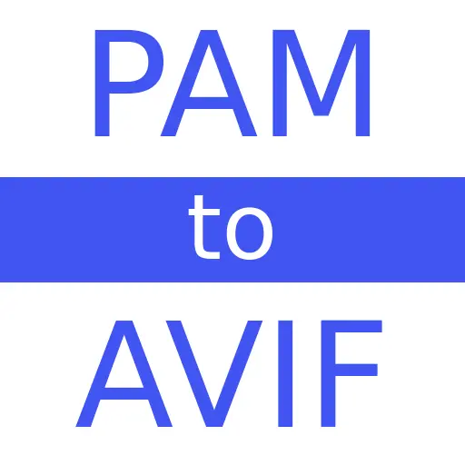 PAM to AVIF
