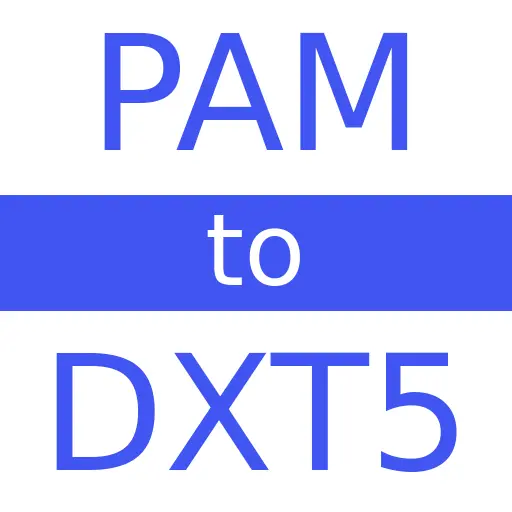 PAM to DXT5
