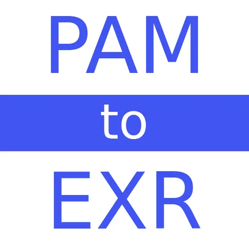 PAM to EXR