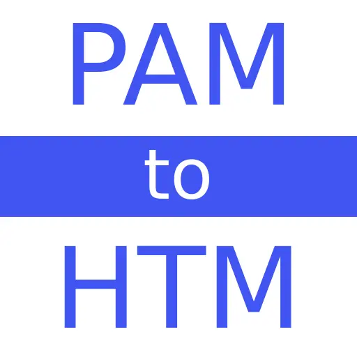 PAM to HTM