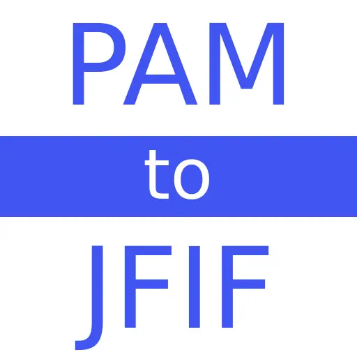 PAM to JFIF