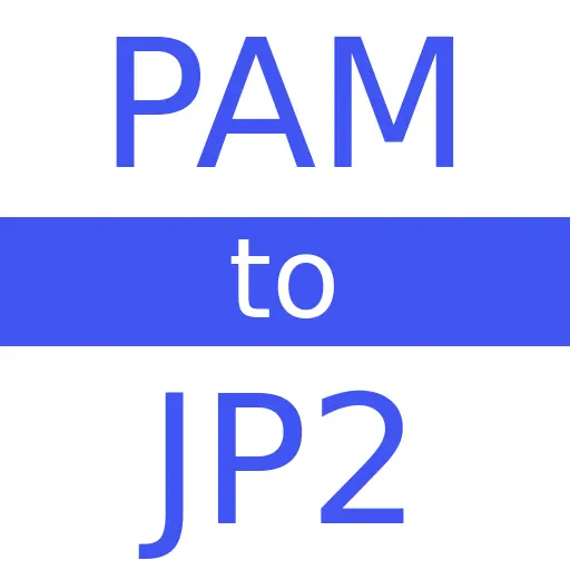 PAM to JP2