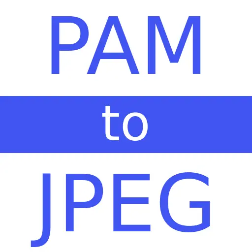 PAM to JPEG