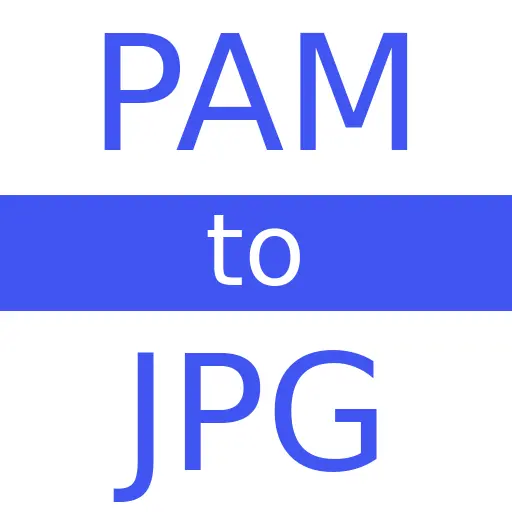 PAM to JPG