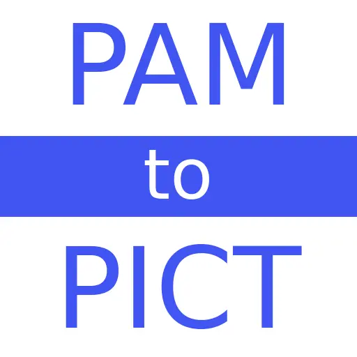 PAM to PICT