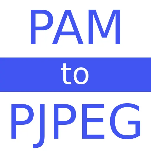 PAM to PJPEG