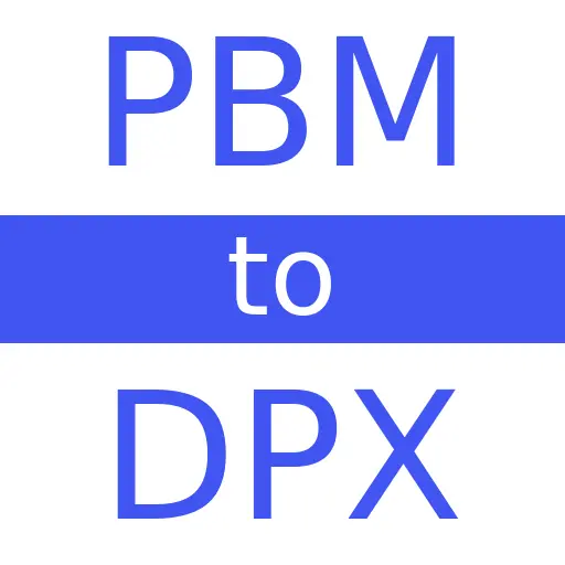 PBM to DPX