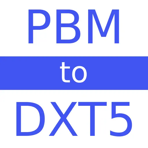 PBM to DXT5