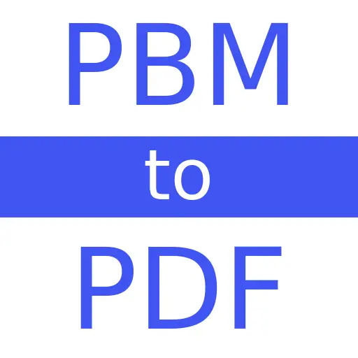 PBM to PDF