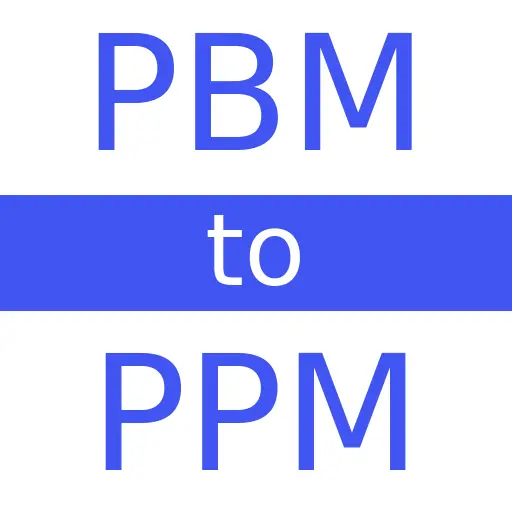PBM to PPM