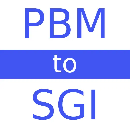 PBM to SGI