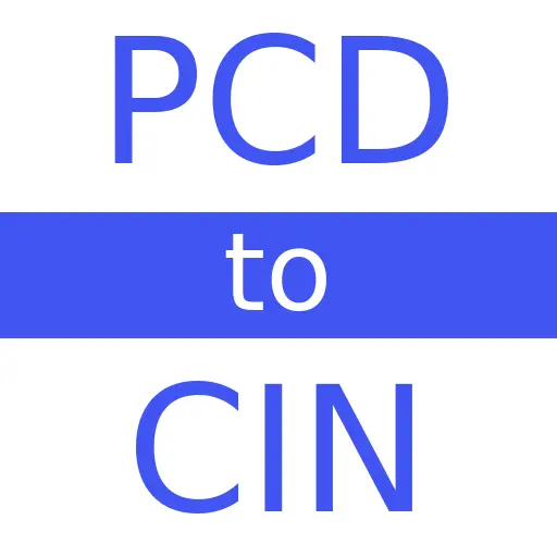 PCD to CIN