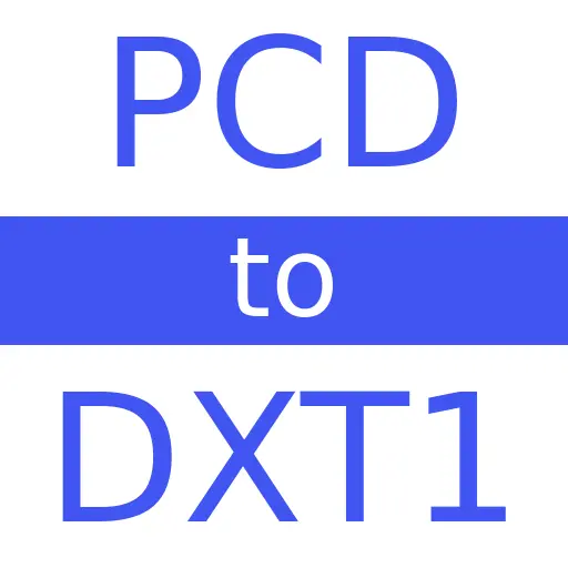 PCD to DXT1
