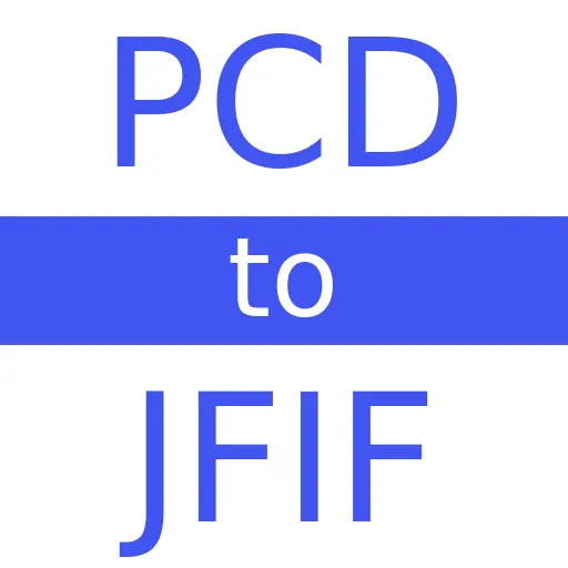 PCD to JFIF