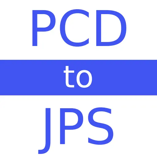 PCD to JPS