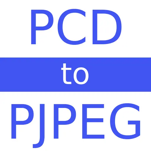 PCD to PJPEG