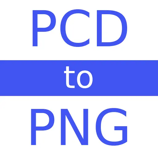 PCD to PNG