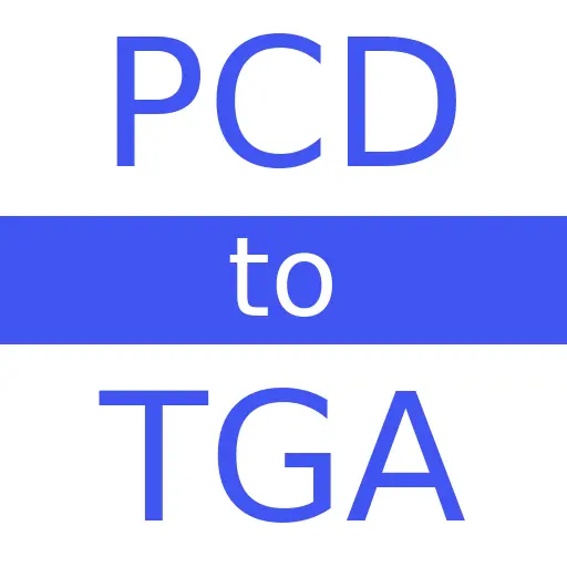 PCD to TGA