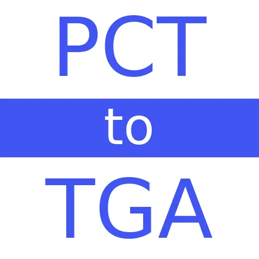 PCT to TGA