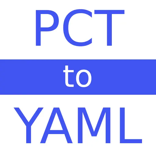 PCT to YAML