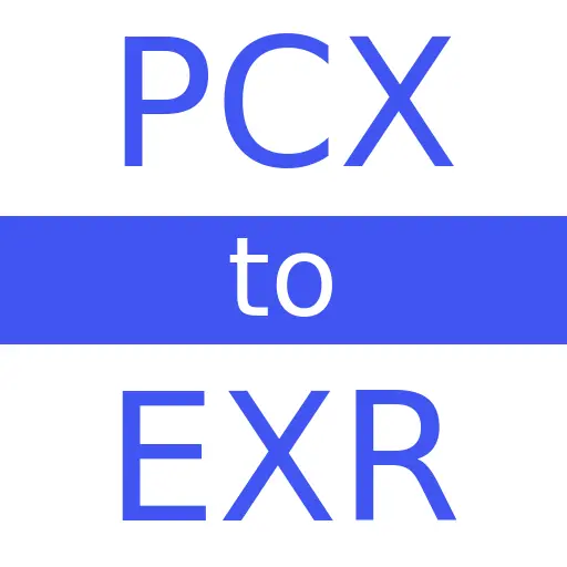 PCX to EXR