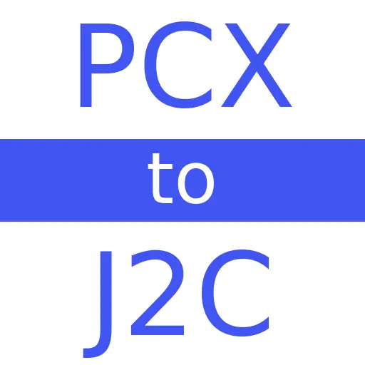 PCX to J2C