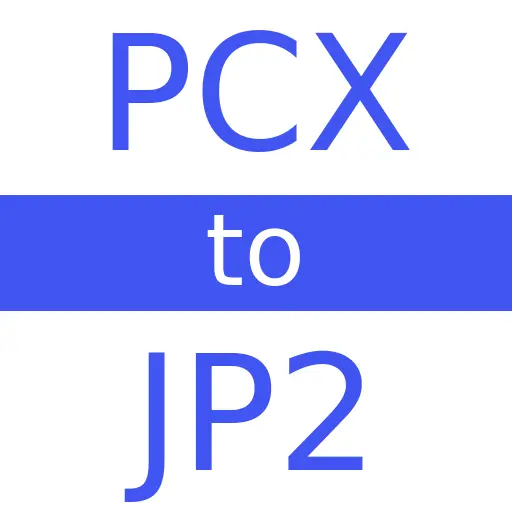 PCX to JP2
