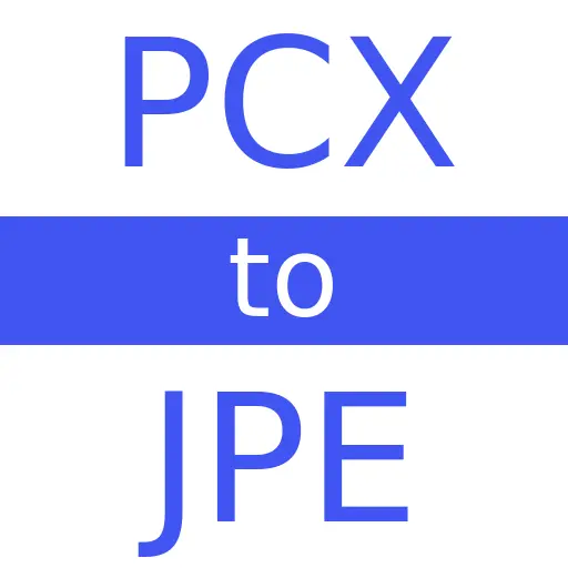 PCX to JPE