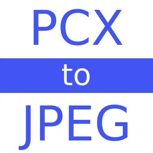 PCX to JPEG