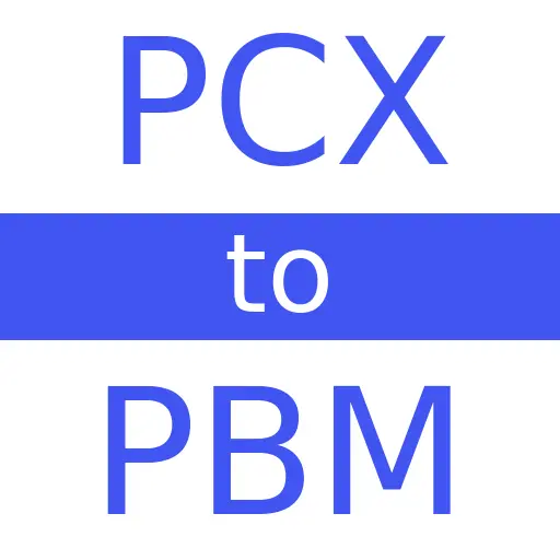 PCX to PBM