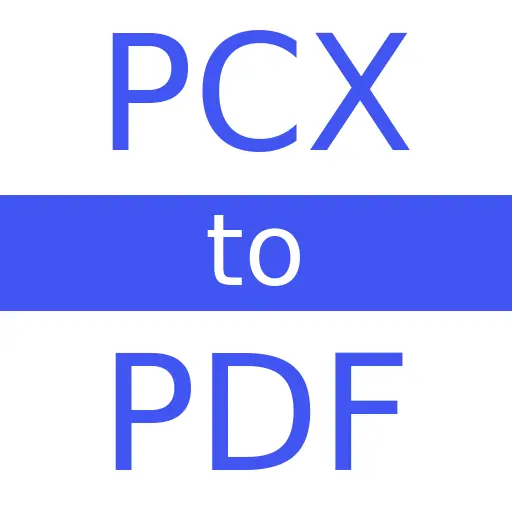 PCX to PDF