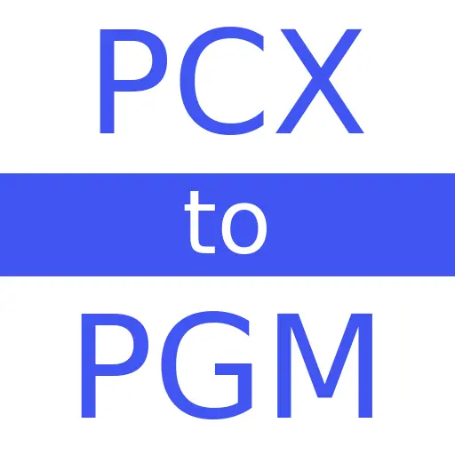 PCX to PGM