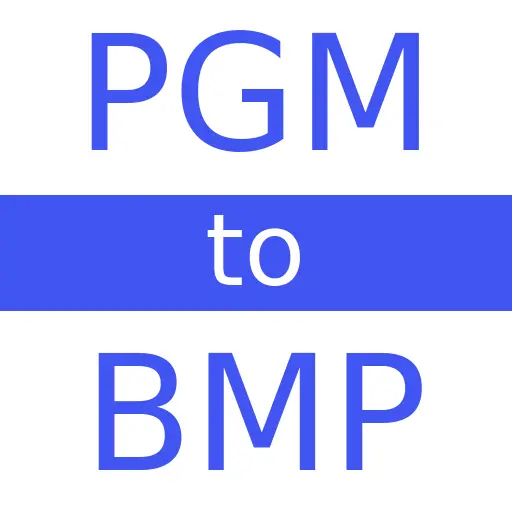 PGM to BMP