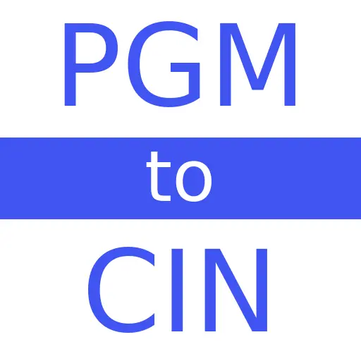PGM to CIN