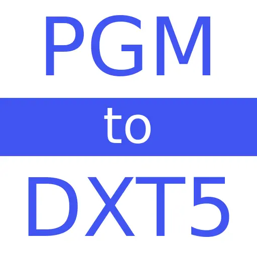 PGM to DXT5