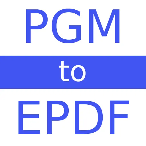 PGM to EPDF