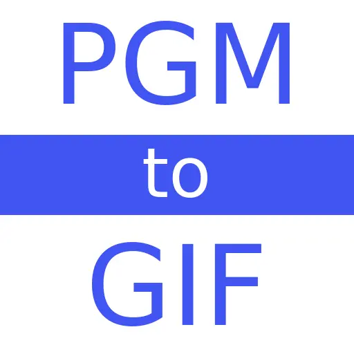 PGM to GIF