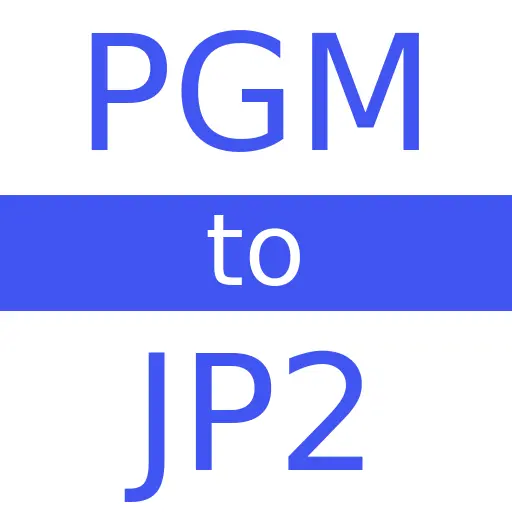 PGM to JP2