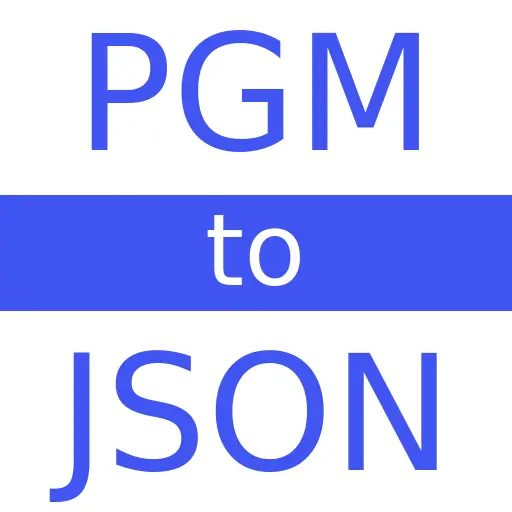 PGM to JSON